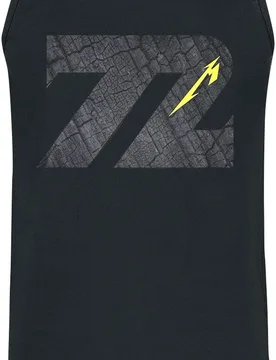 Tank-Top - Charred 72 (M72) - 4XL - für Männer - Größe 4XL - schwarz - Lizenziertes Merchandise! - Männer - male - Metallica - FashionsVida