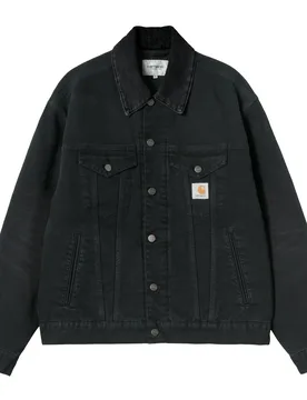OG Trucker Jacket Black / Stone Canvas XL Herren - Carhartt WIP - FashionsVida