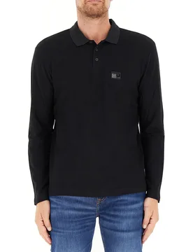Polo maniche lunghe NERO XXL - Armani exchange - FashionsVida