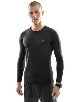 T-shirt à Manches Longues Key Black XL - Siroko - FashionsVida