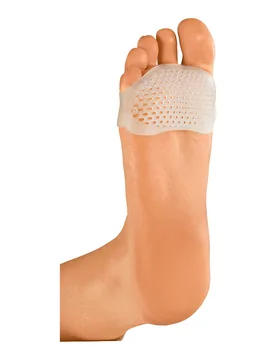 Gel-Fußkissen mit Zehentrenner, 2 Stück transparent - walzvital - FashionsVida