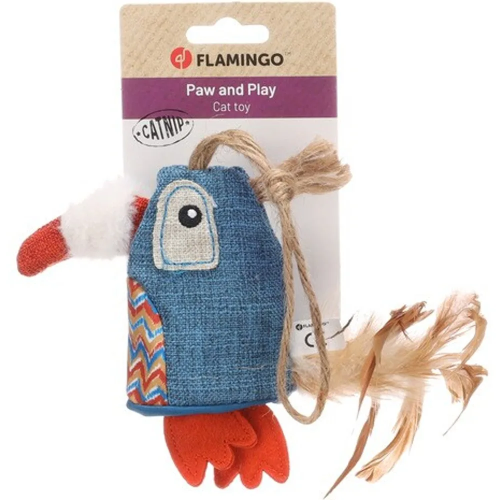 Juguete para gatos Robla pájaro multicolor - Flamingo - FashionsVida