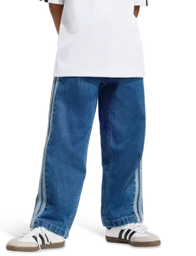 Firebird Unisex Pants - Blue - Size 7 - 8 Years - Cotton Twill - Blue - Size: 7 - 8 Years - Adidas - FashionsVida