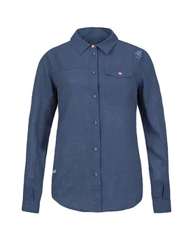 Blusa de escalada de lino Saume para mujer azul oscuro 36 - Rafiki - FashionsVida