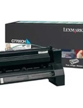 Toner C7700ch Haute Capacité Cyan One Size unisex - Lexmark - FashionsVida