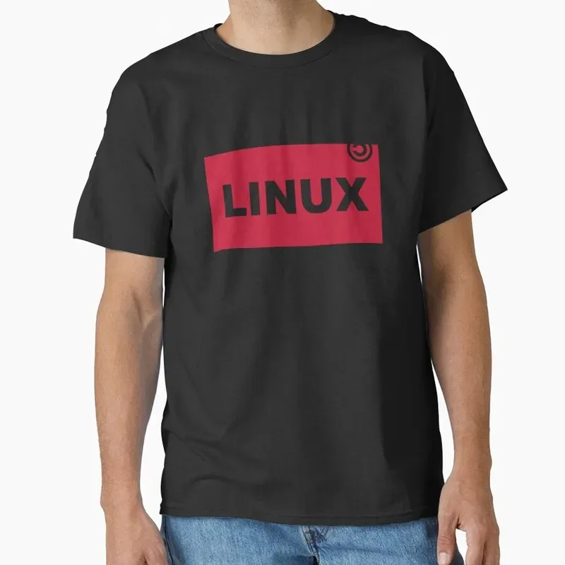 Linux Ubuntu Linux Operating System Graphic T‑Shirt Short Sleeve Tees Geek IT Developer Fan Gift Streetwear S-6XL - Aliexpress - FashionsVida