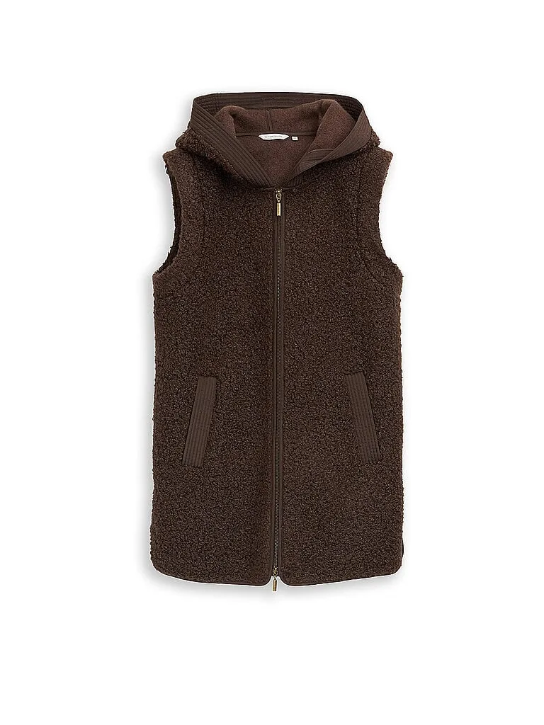 TOM TAILOR Gilet braun XS Damen - Tom tailor - FashionsVida