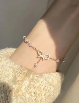 Bow Bracelet for Women Sweet Minimalist Wrist Jewelry Elegant Fashion Cute Perfect Gift for Girlfriends and Best Friends - Aliexpress - FashionsVida