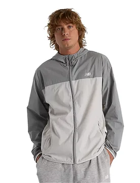 New - Athletics Woven Jacket - Jacke-Windbreaker - grau - Herren - Size: XL - Balance - FashionsVida