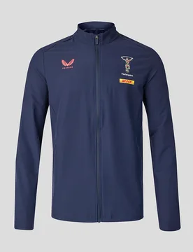 Harlequins Men's 2026/27 Matchday Walkout Jacket NAVY 4XL male - Castore - FashionsVida