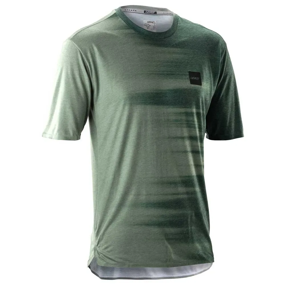 Maglia A Maniche Corte Trail .0 Mist Green - Leatt - FashionsVida
