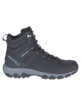 Chaussures hivernales - Thermo Akita Mid Wp Black en Cuir - Taille 43,5 - Noir - Merrell - FashionsVida