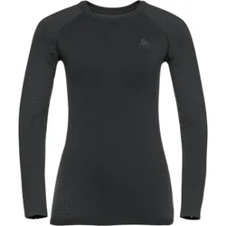 Performance Warm Eco Laufshirt Damen Grau Gr. L