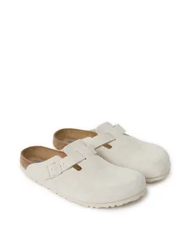 Mules en cuir Boston Big Buckle - Birkenstock - FashionsVida