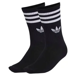 Chaussettes Crew 3 Stripes 10 Unités Black EU 34-36 Homme