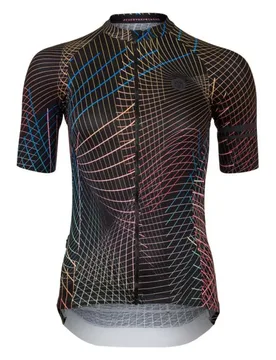 Maillot à Manches Courtes Nocturnal Lines Performance - AGU - FashionsVida