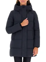 Piumino con cappuccio NERO 1