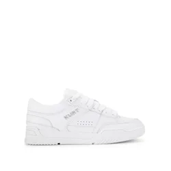 Mens Leather Kingsland Sneaker Sneakers - White - Size Uk 9