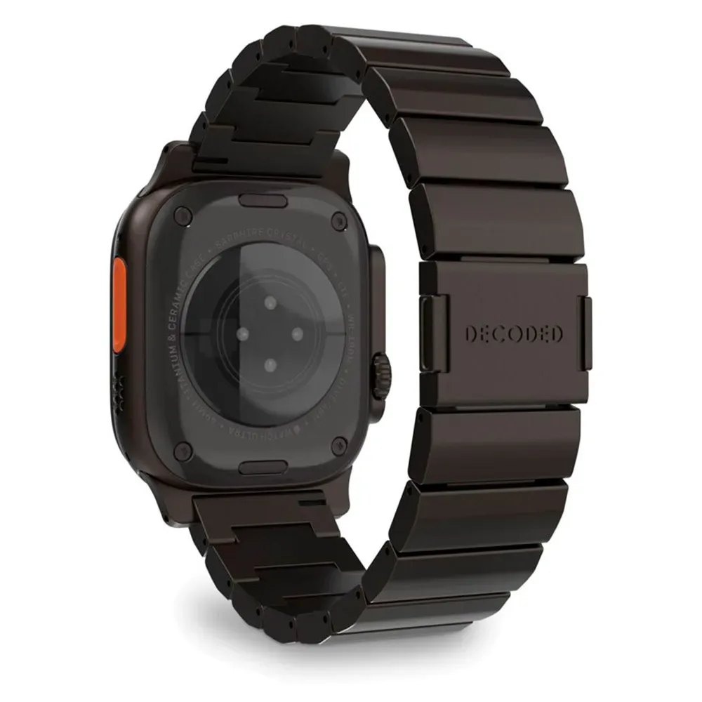 Sangle Titanium Strap Apple Watch Ultra 1&2 Black One Size unisex - Decoded - FashionsVida