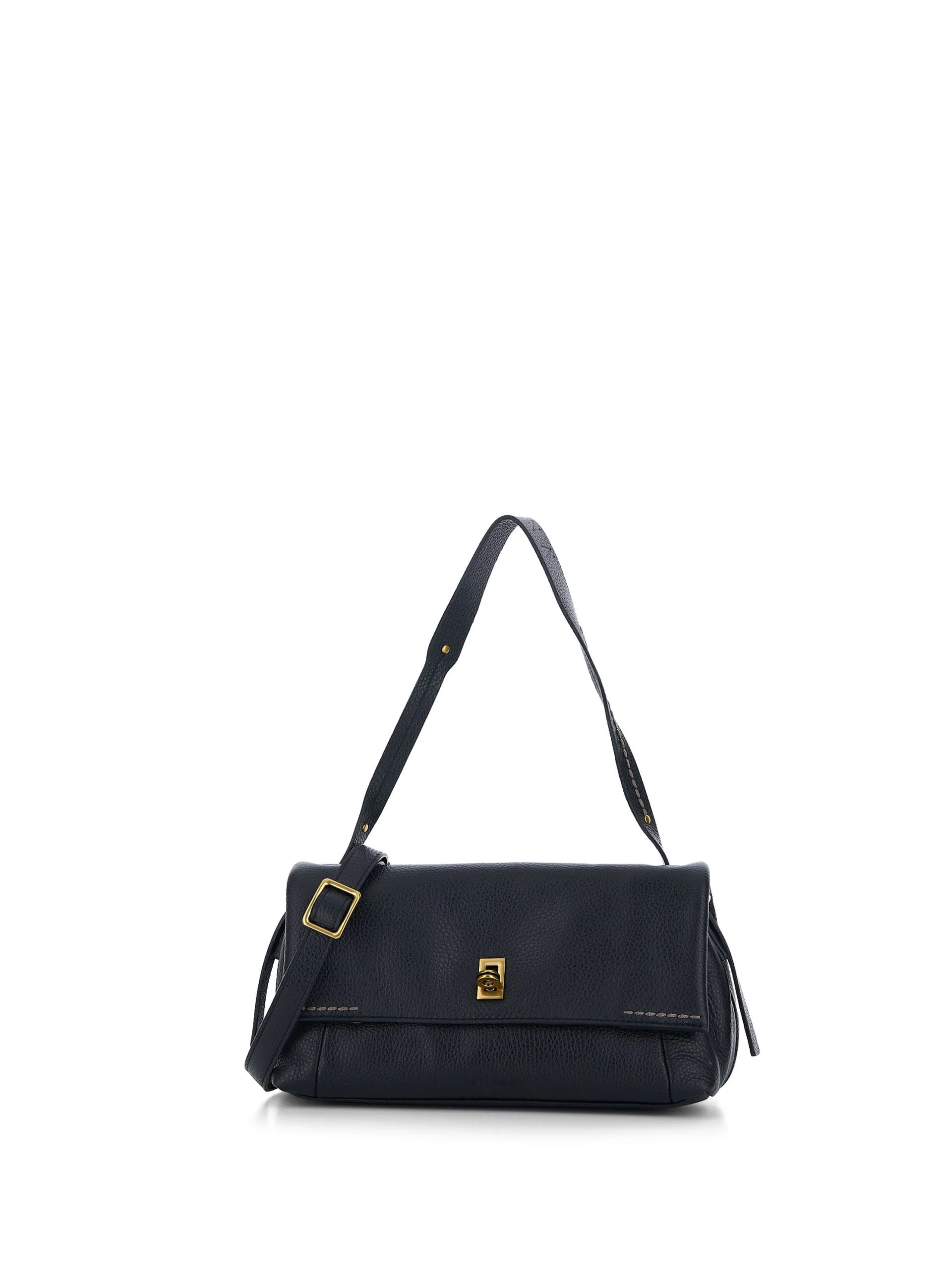 Borsa in pelle NERO U - PLINIO VISONA' - FashionsVida