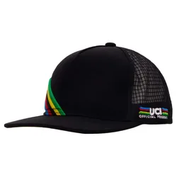 Cappellino Con Visiera Uci World Champion Black