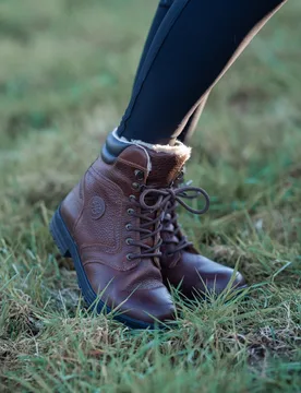 Stiefeletten AMARON LACE WOOL WATERPROOF chocolate 38 - Suedwind - FashionsVida