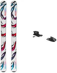 Ski Set inkl. Bdg. Skis all-mountain Pack Qst Blank Team 2027 aus Holz Weiß