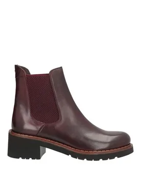Botines de caña alta Mujer Burdeos 37.5,38.5,39,39.5,40 Mujer - Calpierre - FashionsVida