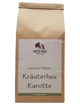 Leckerli Pellets Kräuterheu-Karotte 1kg - Hotte Maxe - FashionsVida