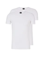 T-Shirt 2-er Pkg. weiss L herren