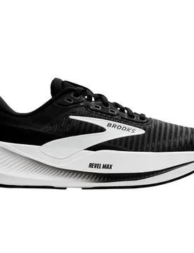 Revel max zapatilla running mujer Negro (42,5) - Brooks - FashionsVida