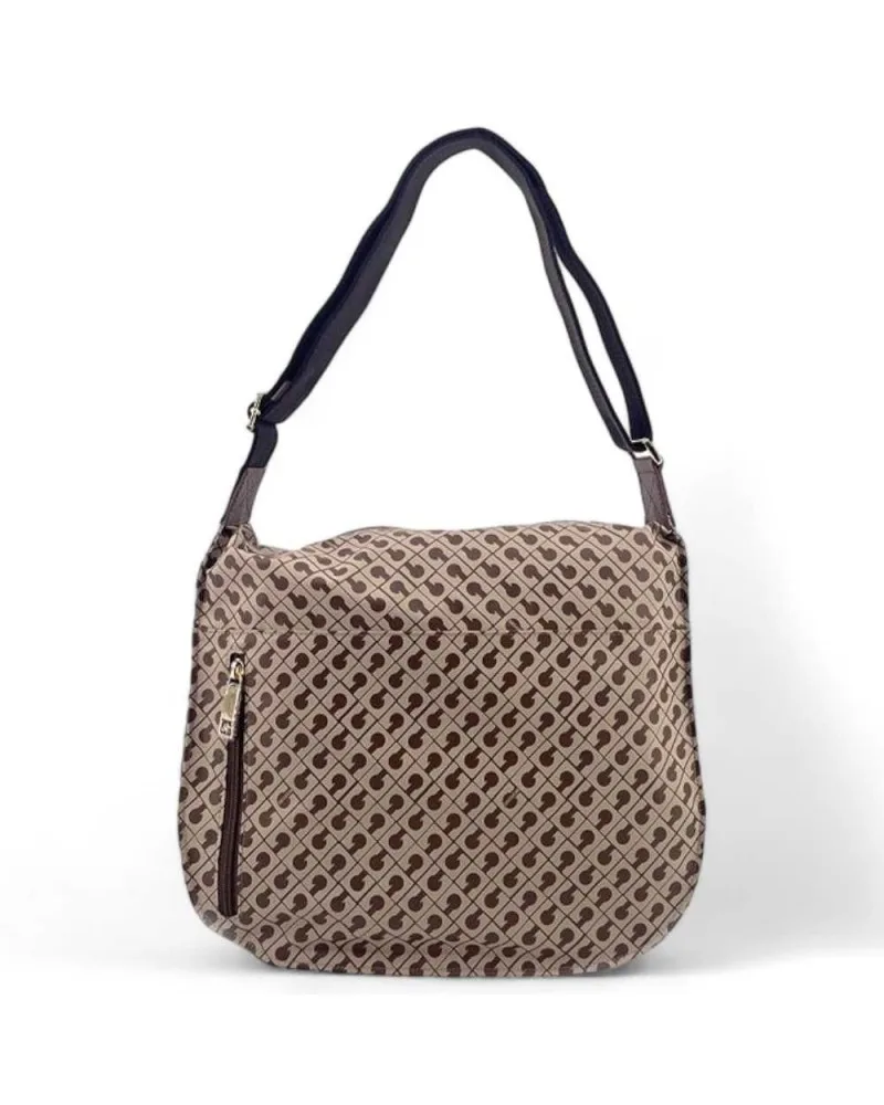 Borsa Donna Beige-Marrone - GH0260-TABBUR - GHERARDINI - FashionsVida