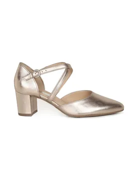 Women's 'Gisele' Open Court Shoes in Gold Size: 7.5 - Gold - Size: 7.5 - Gabor - FashionsVida