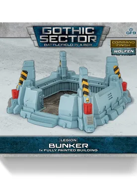 Battlefield in a Box - Gothic Sector: Legion Bunker Alternate Paint Scheme (Wolfen) - Gale Force Nine - FashionsVida