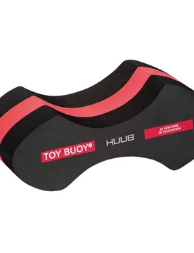 Toy 4 Pull Buoy Black / Red One Size unisex - HUUB - FashionsVida