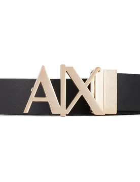 Exchange Cintura Di Pelle 951017_cc505 Black / Blu Navy 36 - Armani - FashionsVida