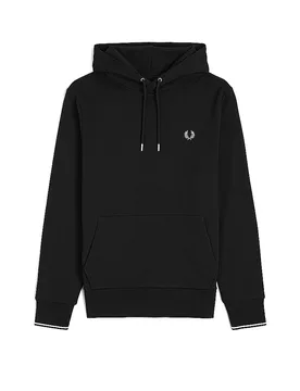 Sudadera con capucha - Hoodie negro M - Fred perry - FashionsVida
