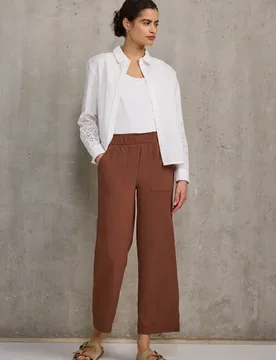 Street One Viskose-Culotte female Braun - Street One Studio - FashionsVida