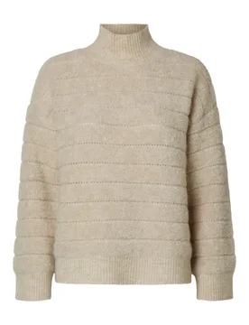 SFAMINA OOP S KNIT HIGH NECK femae - L - FashionsVida