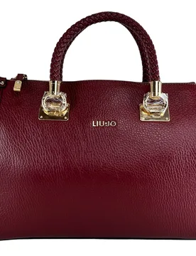 Borsa a mano e tracolla AF5008 E0027 Red Wine - Liujo - FashionsVida