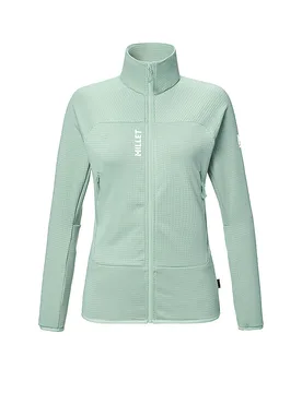 Giacca in pile da donna FUSION GRID Polartec verde chiaro L - Millet - FashionsVida