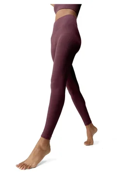 Leggings Flow Dark Cherry M - Born Living Yoga - FashionsVida