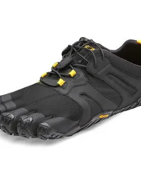 V-trail 2.0 Trail Running Shoes Black / Yellow EU 35 Women - Vibram Fivefingers - FashionsVida
