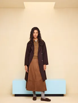 Falda capa de mujer efecto ante - Easy Wear - FashionsVida