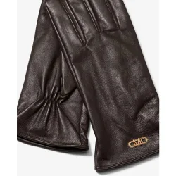 Guantes de mujer de piel lisos