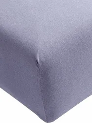 Sábana bajera de jersey BELLA DONNA 180/200 cm - 200/220 cm Azul vaquero azul