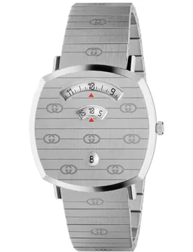 Orologio Ya15710 35mm 3atm Quartz Analogical Grey / Grey / Sapphire One Size - Gucci - FashionsVida