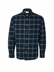 Camisa de franela Slim Fit SLHSLIMOWEN gris XL