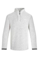 Weird Fish Cruiser 1/4 Zip Macaroni Sweatshirt Size L - men men all-mens men sweatshirts-hoodies men sweatshirts-hoodies macaroni-sweatshirts men swea
