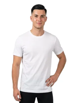 T-shirt à Manches Courtes Et Col En V 1037738 2 Unités White M - Tom tailor - FashionsVida